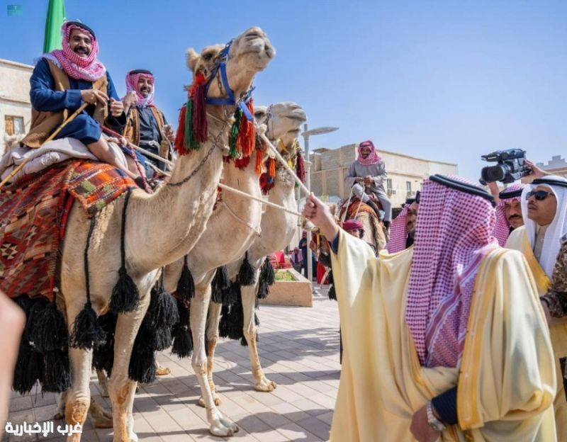 أمير القصيم يطلق رحلة العقيلات السنوية من بريدة إلى حائل