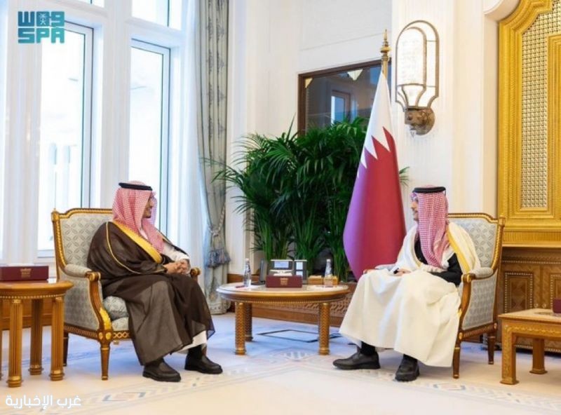 رئيس الوزراء بدولة قطر يستقبل سمو سفير خادم الحرمين الشريفين رئيس الوزراء بدولة قطر يستقبل سمو سفير خادم الحرمين الشريفين