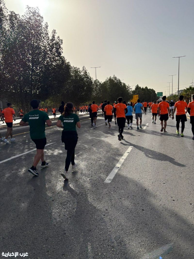 ماراثون الرياض حوّل العاصمة إلى مضمار مفتوح للركض والترفيه