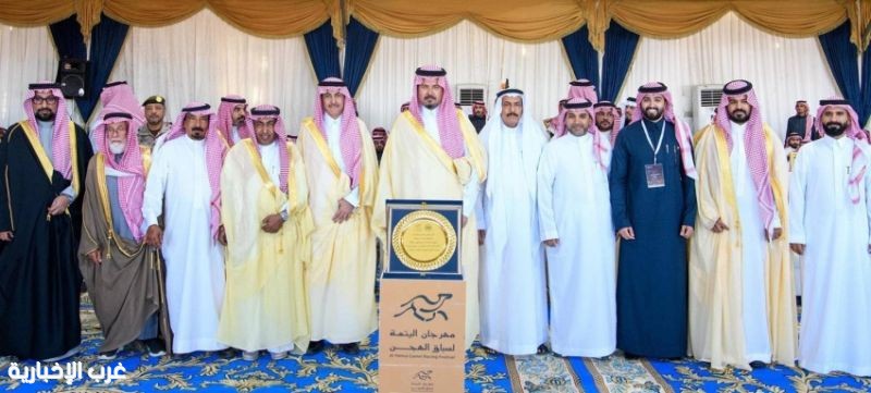 أمير المدينة يرعى فعاليات «مهرجان اليتمة لسباق الهجن» في نسخته الأولى
