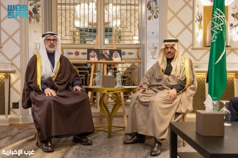 سمو وزير الخارجية يلتقي وزير خارجية دولة الكويت سمو وزير الخارجية يلتقي وزير خارجية دولة الكويت