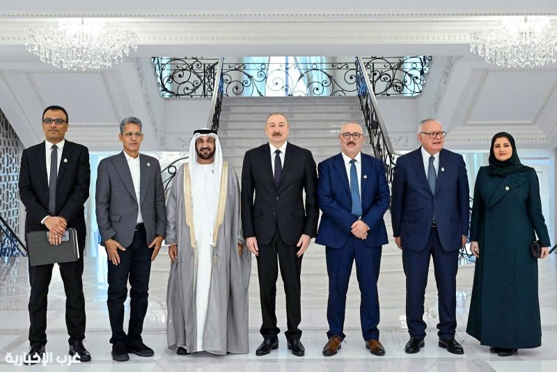 رئيس جمهورية أذربيجان يستقبل وفد البرلمان العربي برئاسة "اليماحي" رئيس جمهورية أذربيجان يستقبل وفد البرلمان العربي برئاسة "اليماحي"