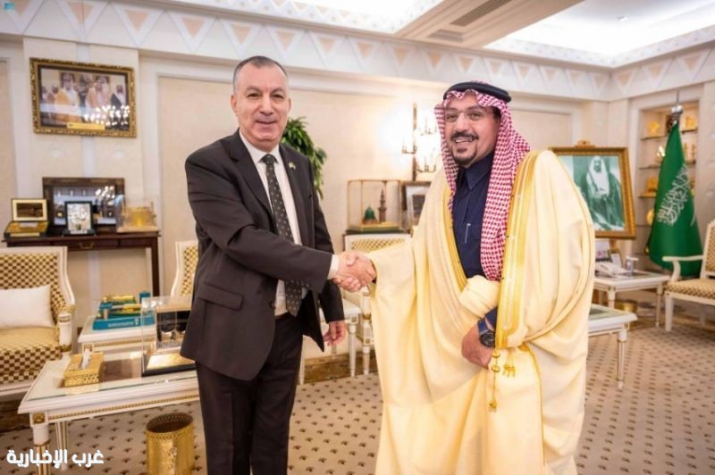أمير القصيم يستقبل سفير الجزائر ويبحثان تعزيز التعاون المشترك