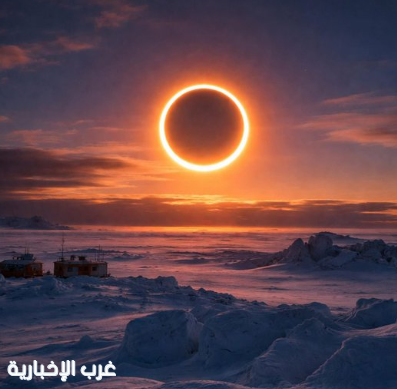 بالتزامن مع تحري هلال رمضان.. كسوف حلقي للشمس غير مشاهد في السعودية غدًا