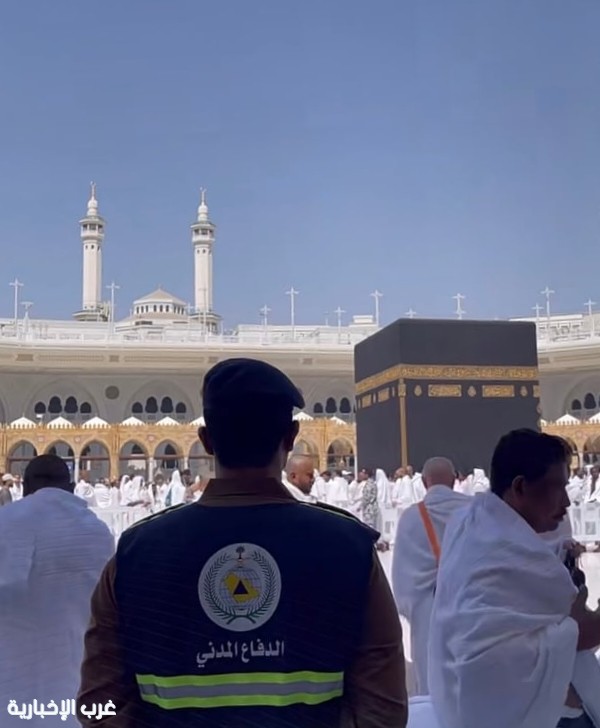 الدفاع المدني يُكثّف انتشاره الميداني في المسجد الحرام لضمان سلامة المعتمرين