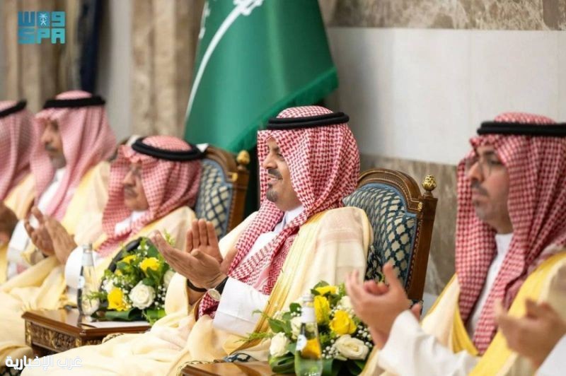 نائب أمير مكة يشهد احتفال الإمارة بيوم التأسيس ويؤكد رسوخ هوية المملكة نائب أمير مكة يشهد احتفال الإمارة بيوم التأسيس ويؤكد رسوخ هوية المملكة