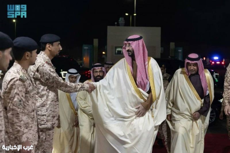 الأمير عبدالله بن بندر بن عبدالعزيز يتفقد قطاعات الحرس الوطني بحائل