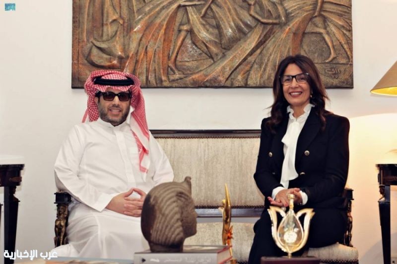 تركي آل الشيخ ووزيرة الثقافة المصرية يبحثان تعزيز التعاون الثقافي ويعلنان مبادرات مرتقبة