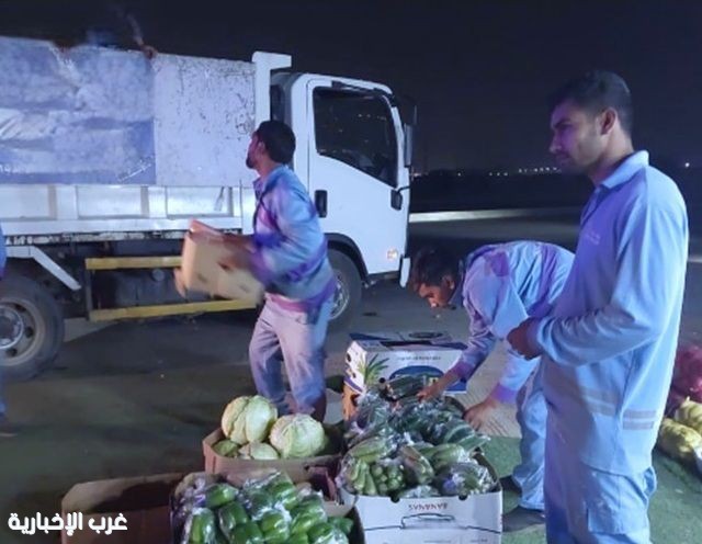 أمانة جدة تُصادر 120 عبوة خضروات وتضبط عربات بيع عشوائي في بريمان أمانة جدة تُصادر 120 عبوة خضروات وتضبط عربات بيع عشوائي في بريمان