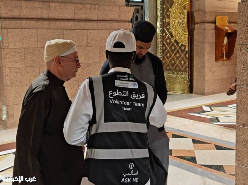 جامعة طيبة تطلق مبادرة "المحراب" لتعزيز العمل التطوعي بالمسجد النبوي جامعة طيبة تطلق مبادرة "المحراب" لتعزيز العمل التطوعي بالمسجد النبوي
