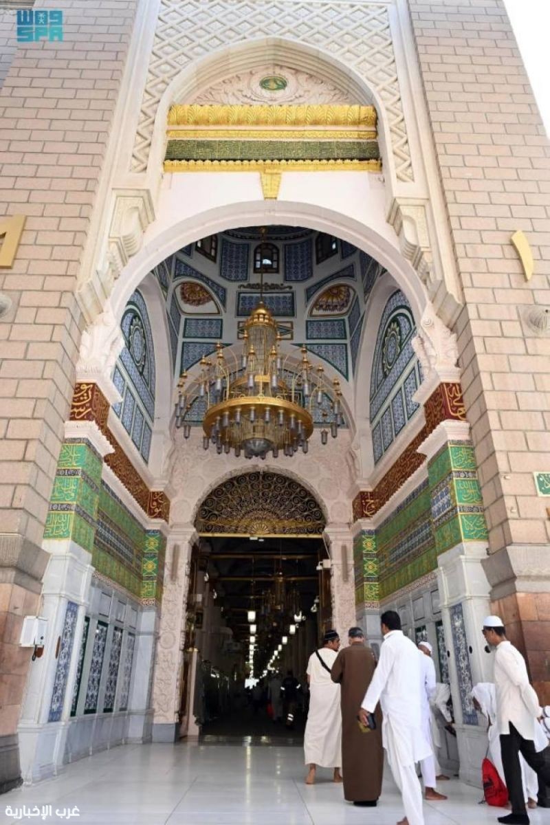 ممر السلام.. مسار محوري لتنظيم زيارة السلام في المسجد النبوي الشريف