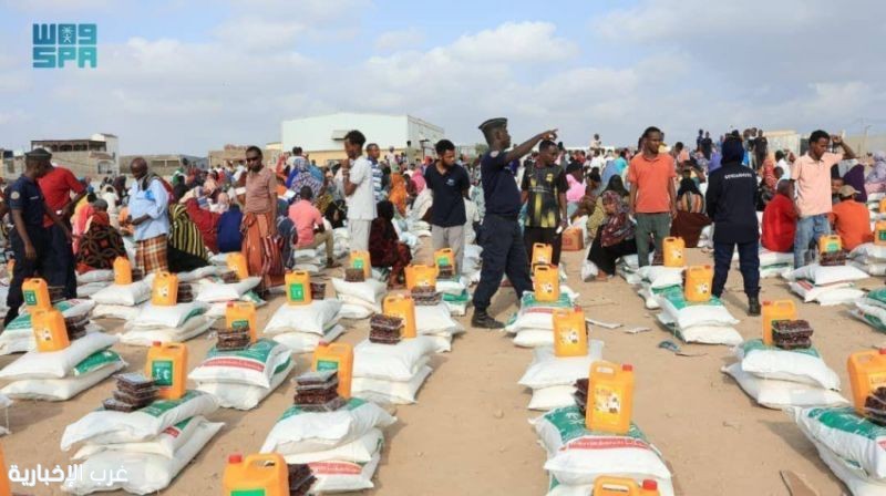 سلمان للإغاثة:  يوزّع 250 سلة غذائية في جيبوتي ضمن مشروع «إطعام» 2026