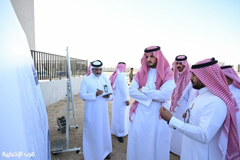 محافظ الطائف يتفقد طريق وادي جليل ومشروع الإسكان