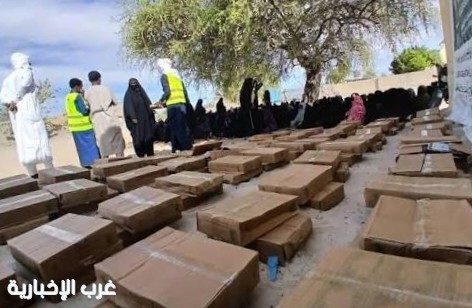 مركز الملك سلمان يوزّع 1,686 كرتون تمر في تشاد مركز الملك سلمان يوزّع 1,686 كرتون تمر في تشاد