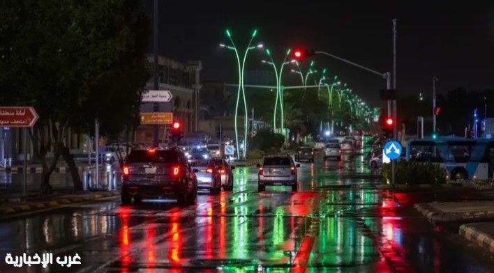 أمطار على منطقة القصيم