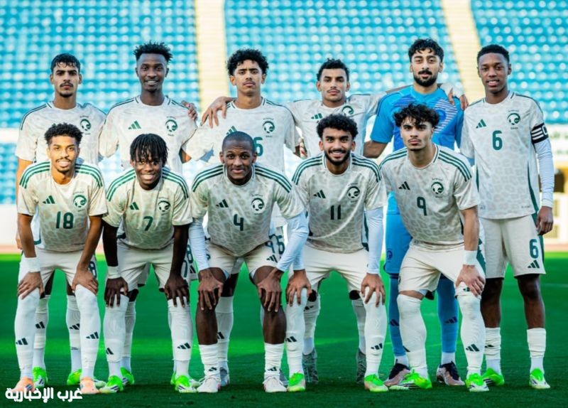 أخضر الشباب يهزم قطر بثلاثية ودية في الأحساء