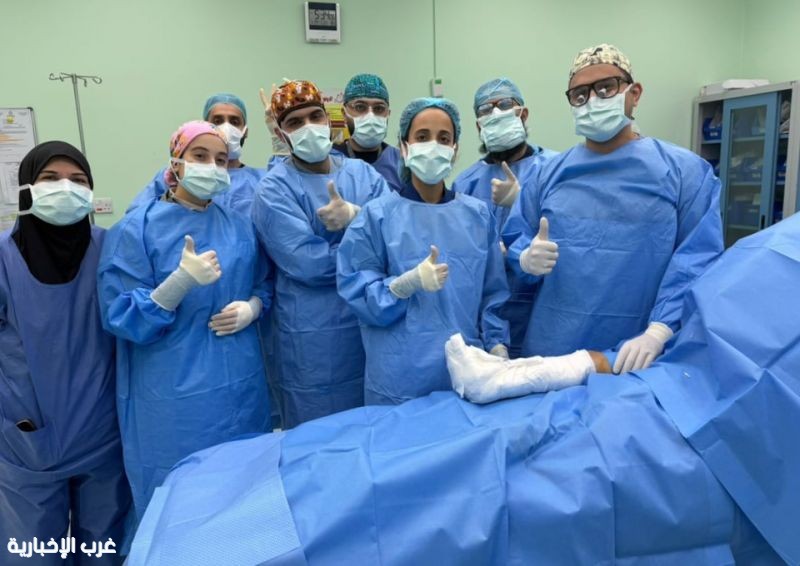 نجاح عملية مجهرية معقدة تنقذ قدم طفل في مدينة الملك سعود الطبية نجاح عملية مجهرية معقدة تنقذ قدم طفل في مدينة الملك سعود الطبية