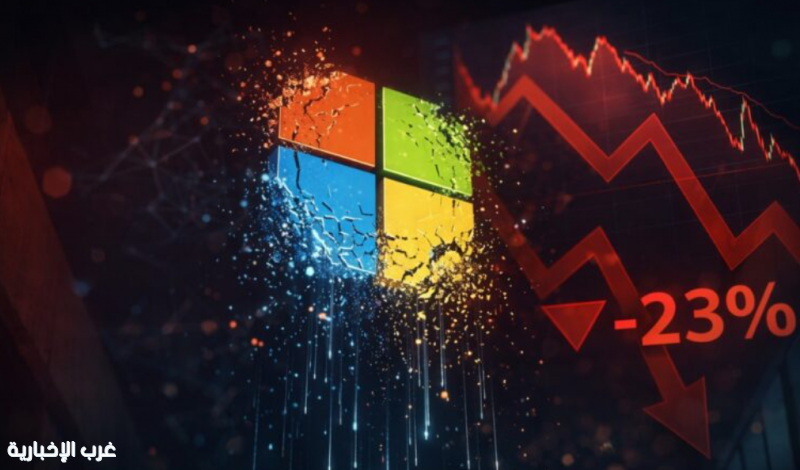 أزمة في مايكروسوفت.. الشركة تسجّل أسوأ أداء فصلي منذ عام 2008