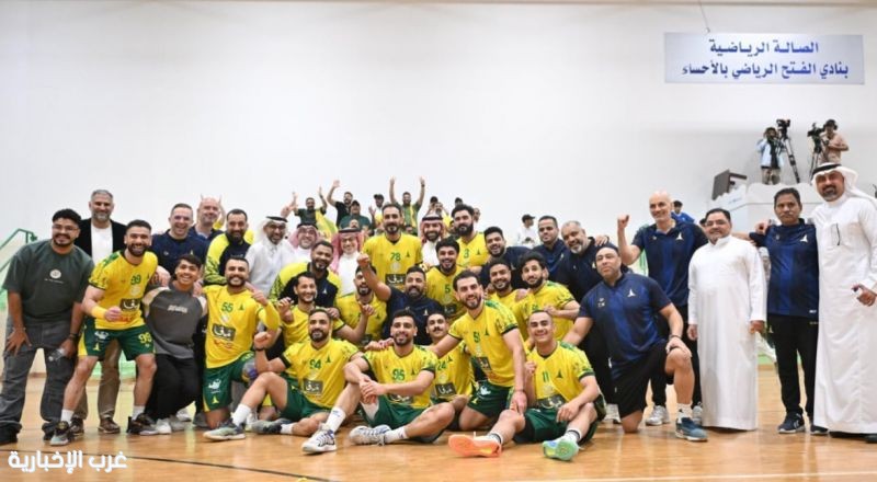 الخليج يحسم لقب دوري اليد مبكرًا ويواصل الهيمنة