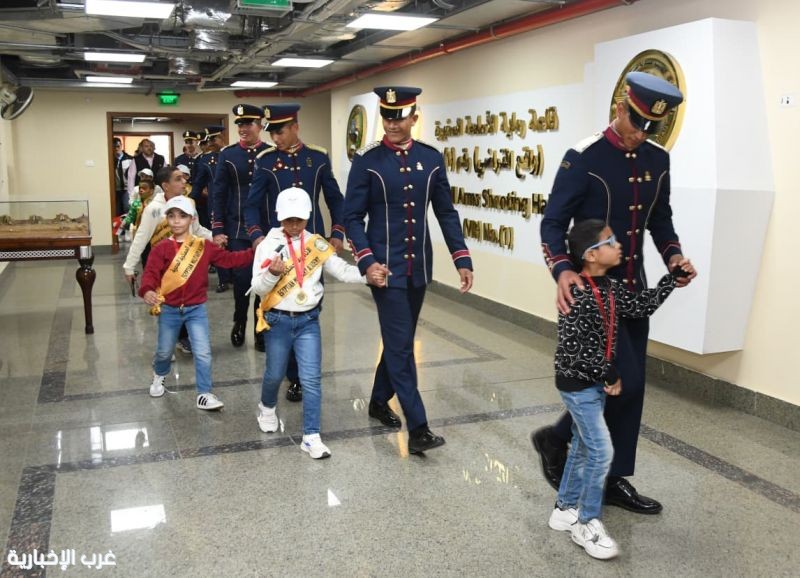 المتحدث العسكرى : القوات المسلحة تشارك أطفال مصر الاحتفال بيوم اليتيم ...