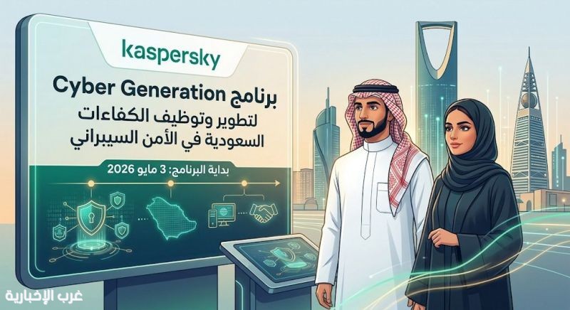 كاسبرسكي تطلق برنامجاً لتطوير وتوظيف الكفاءات السعودية في مجال الأمن السيبراني كاسبرسكي تطلق برنامجاً لتطوير وتوظيف الكفاءات السعودية في مجال الأمن السيبراني