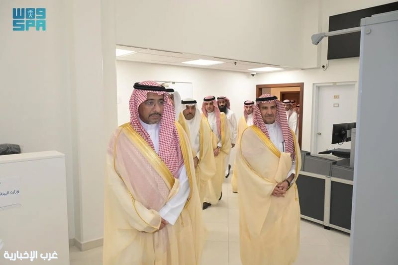 وزير الصناعة يتفقد جاهزية المنشآت والمشروعات التنموية في الجبيل الصناعية