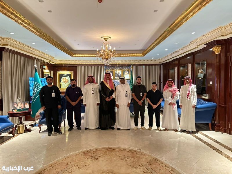 محافظ القنفذة يستقبل مدير مركز التنمية للرعاية النهارية