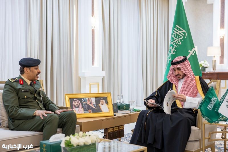 أمير منطقة الجوف يستقبل مدير سجون المنطقة ويطّلع على التقرير السنوي لعام 2025م