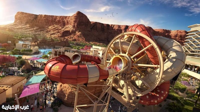 أكواريبيا" تفتح أبوابها كأكبر وجهة مائية في السعودية