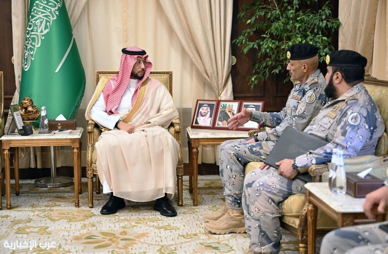 *نائب أمير عسير يستقبل قائد حرس الحدود بالمنطقة*