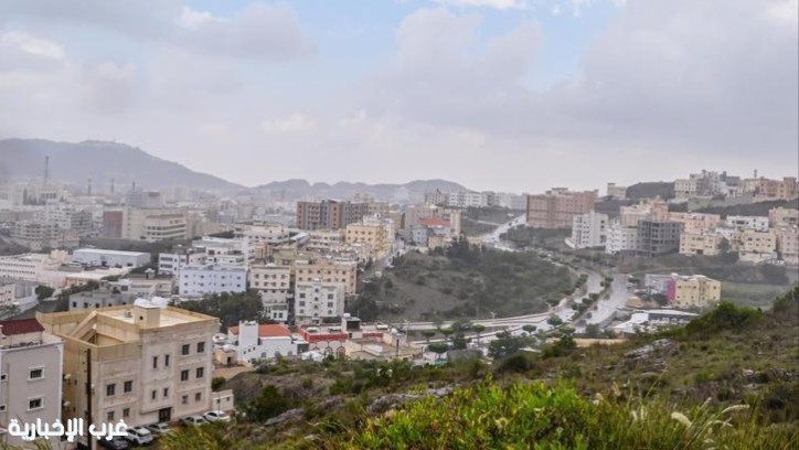 أمطار على منطقة الباحة