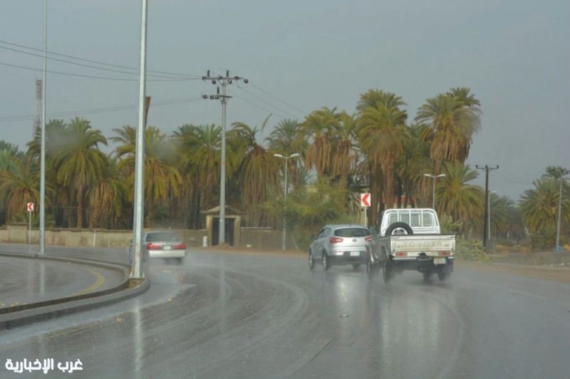 الأرصاد: أمطار متوسطة ورياح شديدة على نجران حتى العاشرة مساءً