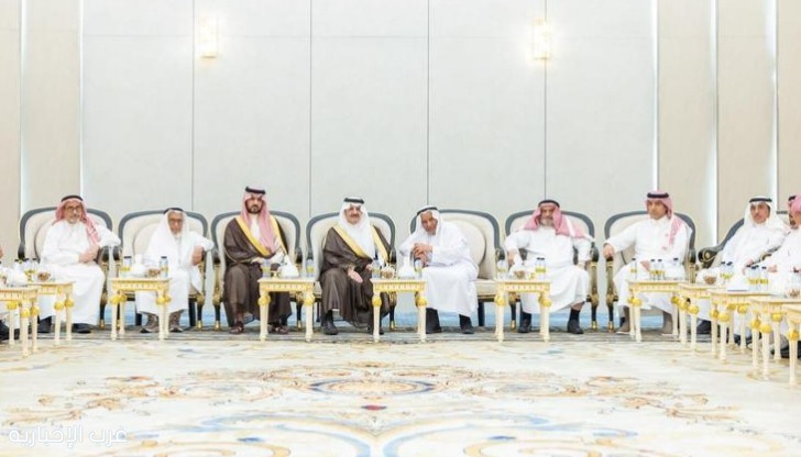 أمير المنطقة الشرقية ونائبه يقدمان التعازي لأسرة المجدوعي