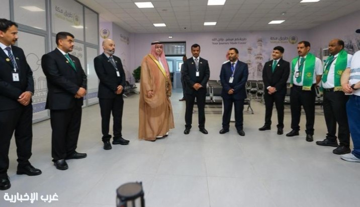 سفير المملكة يتفقد «طريق مكة» بمطار أبيدجان استعدادًا لخدمة الحجاج