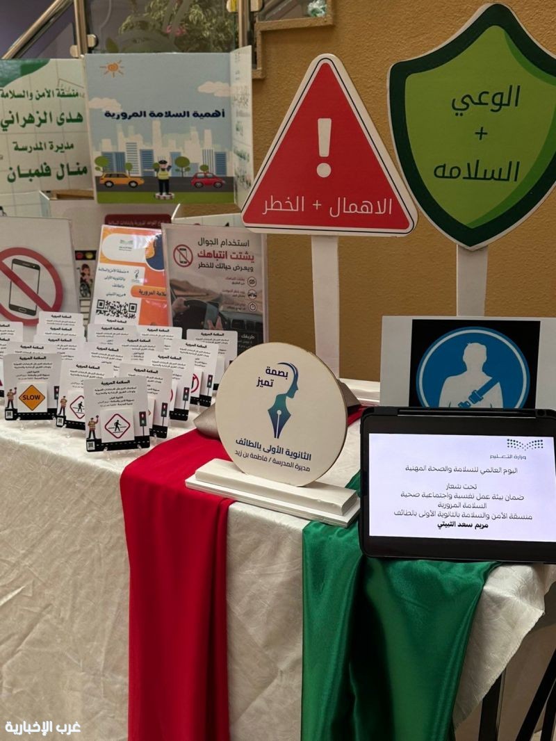 ربع مليون طالب وطالبة في تعليم الطائف يشاركون في الاحتفاء بأسبوع المرور الخليجي 2026