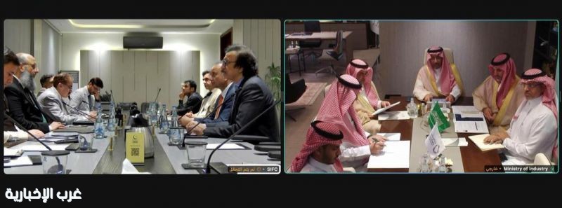 وزير الصناعة والثروة المعدنية يناقش فرص توسيع الشراكة الصناعية مع نظيره الباكستاني