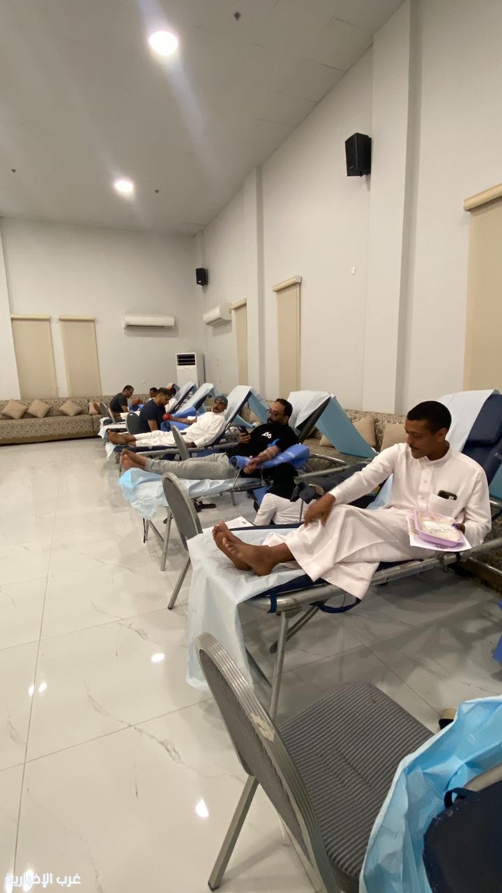 53 نبضة عطاء.. أهالي دارين ينعشون بنك الدم بمبادرة إنسانية لنادي الجزيرة