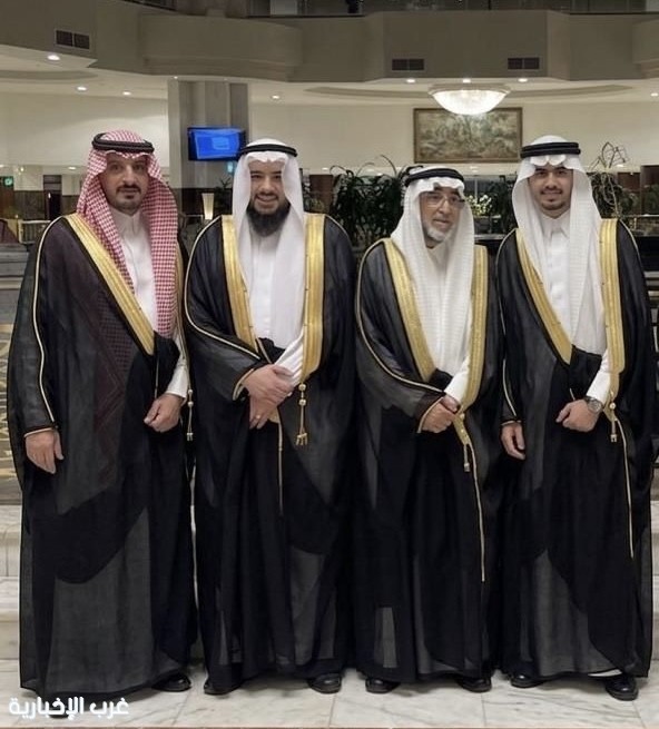"المخرج" يحتفل بزواج ابنه عبدالرحمن