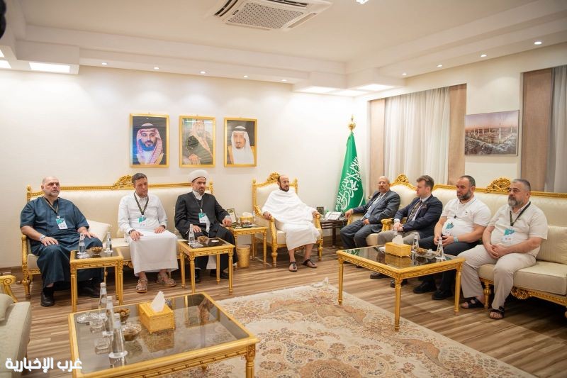 ضيوف خادم الحرمين الشريفين من أمريكا اللاتينية والكاريبي يشيدون بريادة المملكة في خدمة الإسلام ضيوف خادم الحرمين الشريفين من أمريكا اللاتينية والكاريبي يشيدون بريادة المملكة في خدمة الإسلام