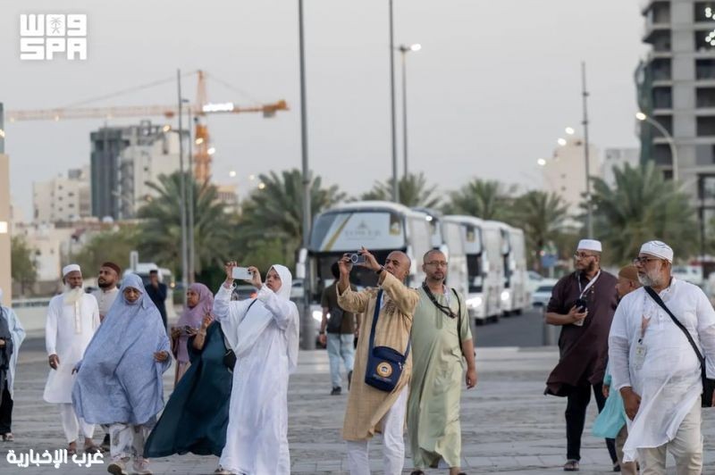 معالم المدينة المنورة التاريخية تستقبل قوافل الحجاج في رحلة إيمانية ممتدة