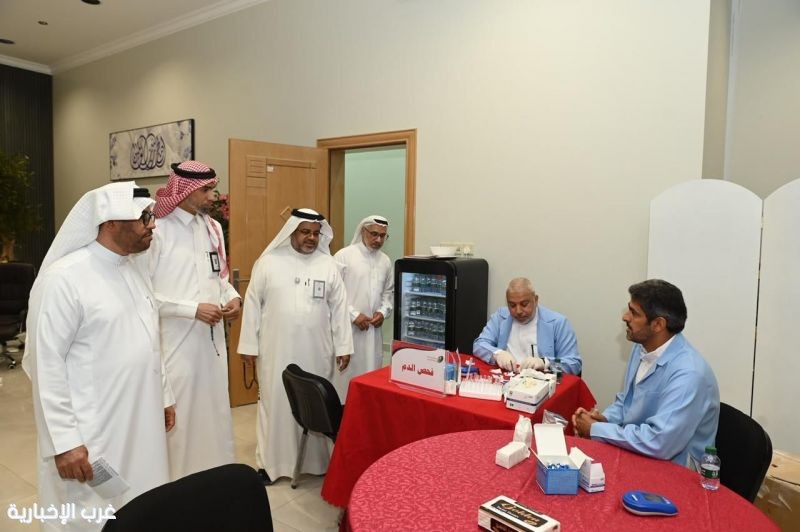 بالصور .. تدشين حملة التبرع بالدم9 بمركز برّ النجاح بالمبرز