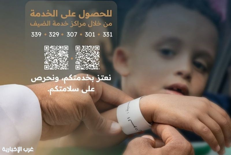 الأساور التعريفية تعزز سلامة ضيوف الرحمن في المسجد النبوي