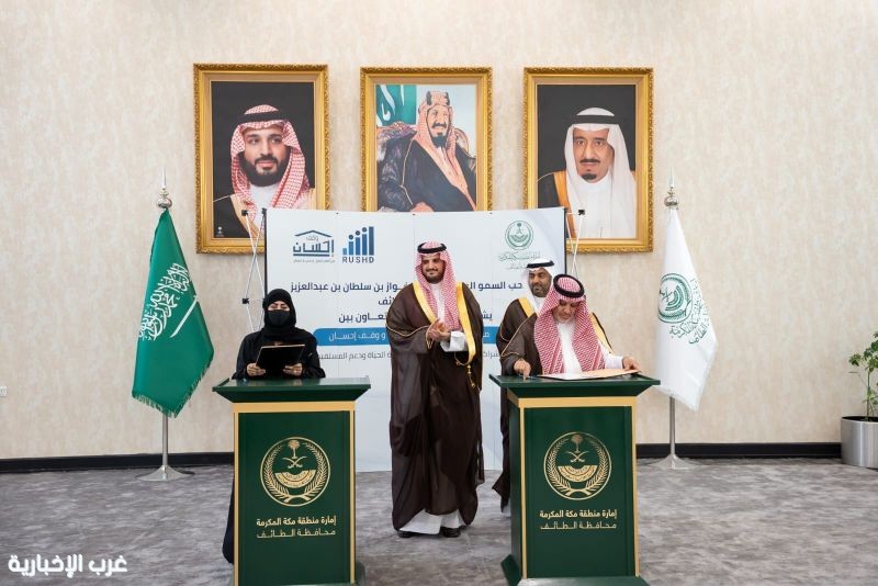 محافظ الطائف يشهد توقيع مذكرة تعاون لدعم البرامج العلاجية والتأهيلية محافظ الطائف يشهد توقيع مذكرة تعاون لدعم البرامج العلاجية والتأهيلية