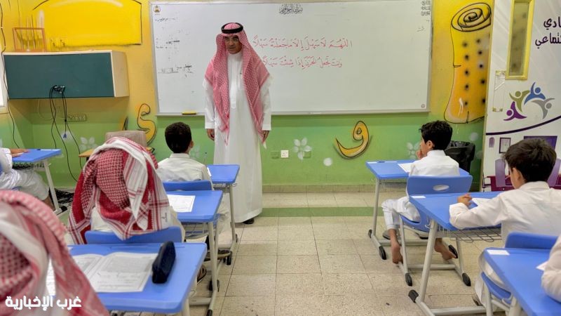 وسط أجواء محفزة ومتابعة ميدانية.. 200 ألف طالب وطالبة يؤدون اختبارات الفصل الثاني بالطائف
