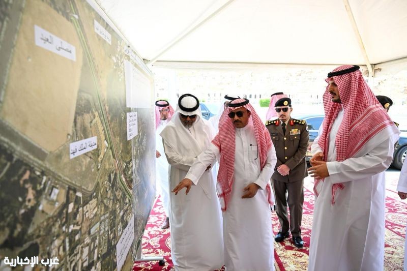 محافظ الطائف يتفقد مشروع المدخل الغربي ويطّلع على أعمال تطوير البنية التحتية