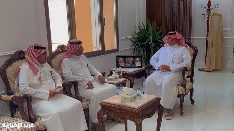 محافظ طريف يستقبل مدير عام فرع الموارد الشمالية بالمحافظة