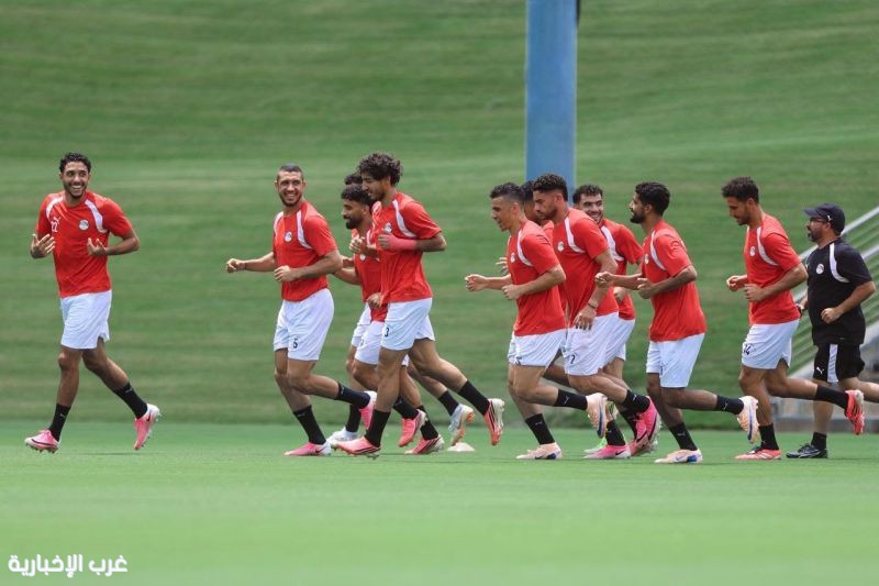 منتخب مصر يختتم تدريباته استعداداً لمواجهة الأرجنتين في دور ال16 لكأس العالم