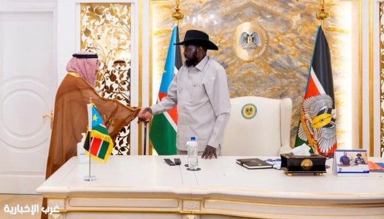 رئيس جمهورية جنوب السودان يستقبل نائب وزير الخارجية رئيس جمهورية جنوب السودان يستقبل نائب وزير الخارجية