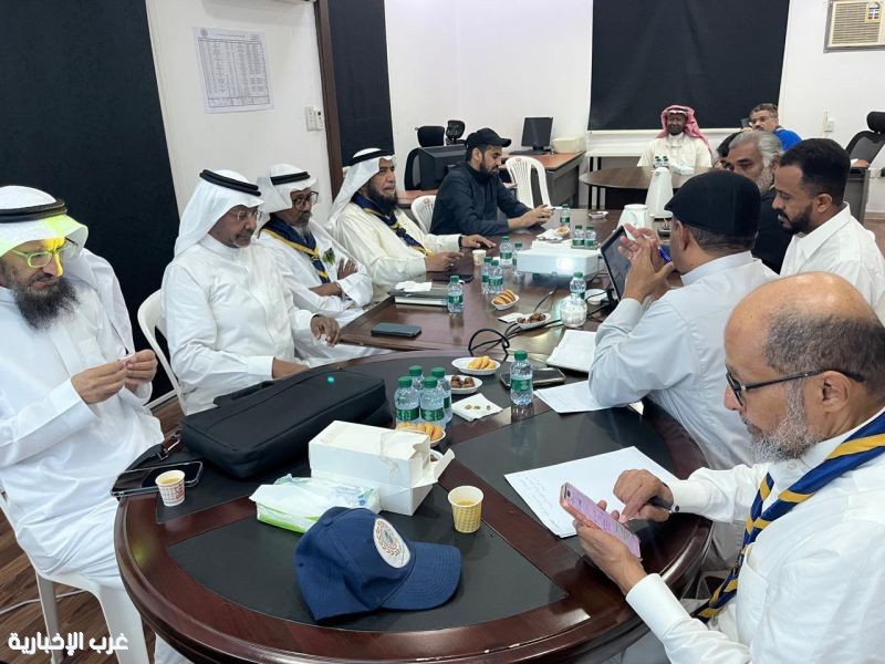 استعدادات مبكرة في مكتب رواد كشافة جدة لإحياء يوم المنديل الكشفي العالمي استعدادات مبكرة في مكتب رواد كشافة جدة لإحياء يوم المنديل الكشفي العالمي