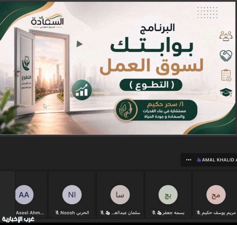 التطوع بوابتك لبناء مستقبلك الوظيفي